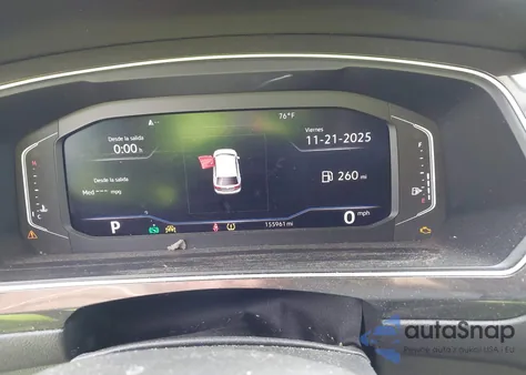 2019 Volkswagen Tiguan 2.0T Se/2.0T Sel/2.0T Sel R-Line/2.0T Sel R-Line Black из США, поврежденный, VIN 3VV3B7AX9KM077656